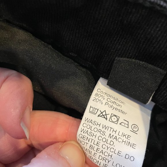 Shein Curve Black 1XL (Size 14) Wide Leg Jeans - Picture 4 of 6